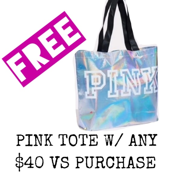 PINK Victoria's Secret, Bags, Free Tote